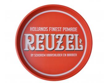 Plechov kulat podnos Reuzel - erven (bonus)