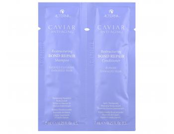 Šampon a kondicionér pro poškozené vlasy Alterna Caviar Bond Repair - 2 x 7 ml