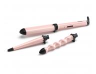 Multifunkční kulma na vlasy Babyliss Curl and Wave Trio Styler - růžová