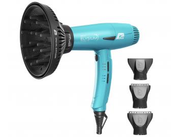 Profesionální fén na vlasy s difuzérem Parlux Elysium Galaxy Blue - 2300 W, azurový