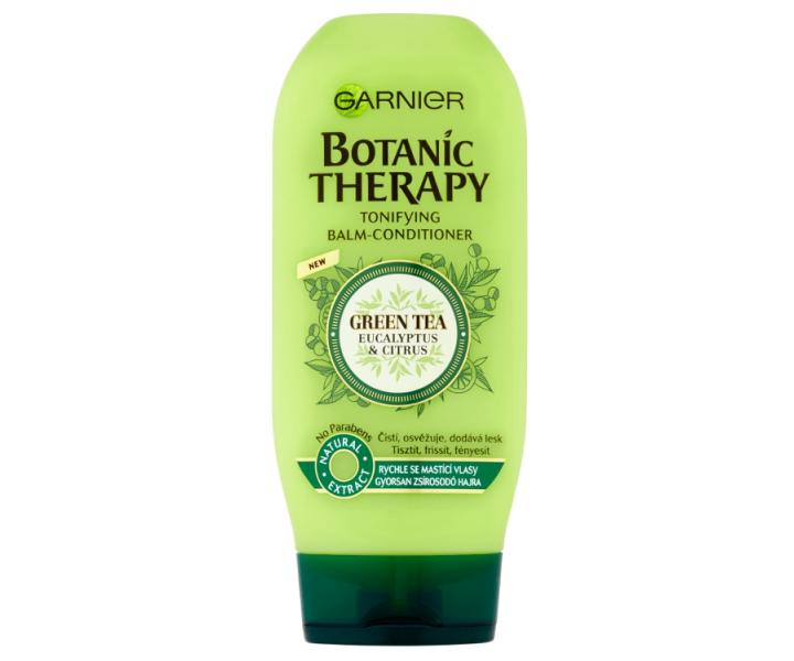 Balzám pro mastící se vlasy Garnier Botanic Therapy Green Tea - 200 ml