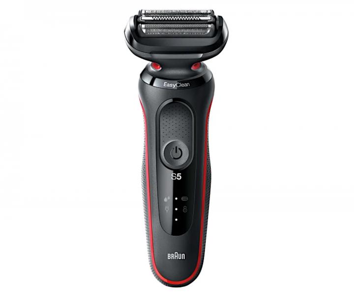 Planžetový holicí strojek Braun Series 5 51 R1000s - černo-červený