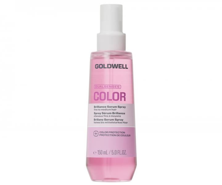 Bezoplachov� termoochrann� s�rum ve spreji pro z��ivou barvu a lesk Goldwell Dualsenses Color Brilliance Serum Spray - 150 ml