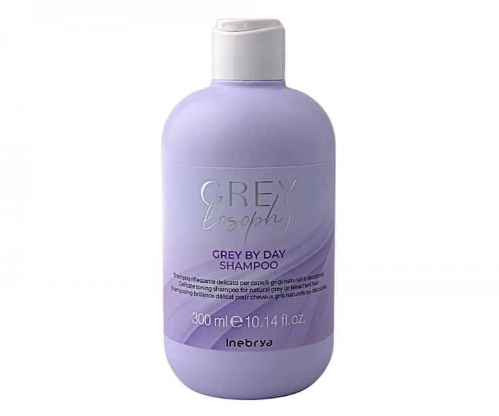 ampon pro prodn ed vlasy Inebrya Grey By Day Shampoo - 300 ml