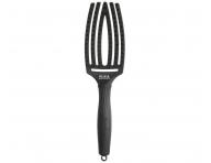 Kartáč Olivia Garden Fingerbrush Combo Medium Full Black - černý