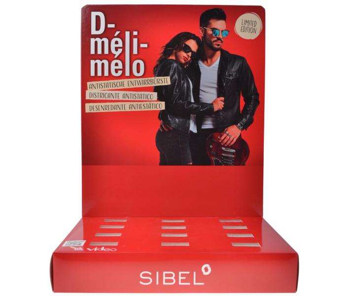 Pap�rov� stojan na kart��e Sibel D-m�li m�lo - �erven� (bonus)