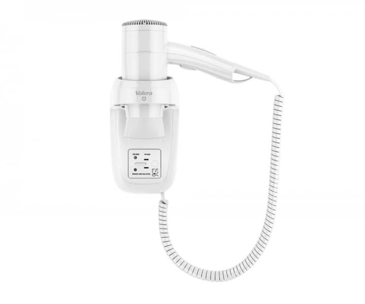 Fén na zeď se zásuvkou pro holicí strojek Valera Premium Smart 1200 Shaver - 1200 W, krémový