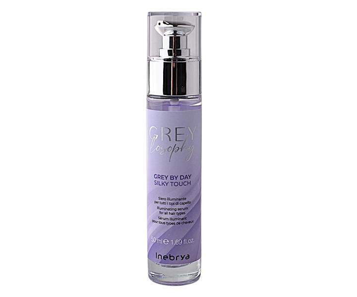 Rozjasujc srum pro vechny typy vlas Inebrya Grey By Day Silky Touch - 50 ml