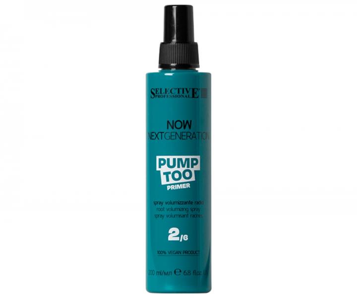 Sprej pro objem vlasů od kořínků Selective Professional Now Next Generation Pump Too Primer - 200 ml