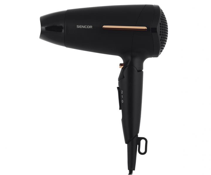 Cestovní fén na vlasy Sencor SHD 0045BK - 1600 W, černý