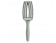 Kartáč Olivia Garden Fingerbrush Combo Medium - světle zelený