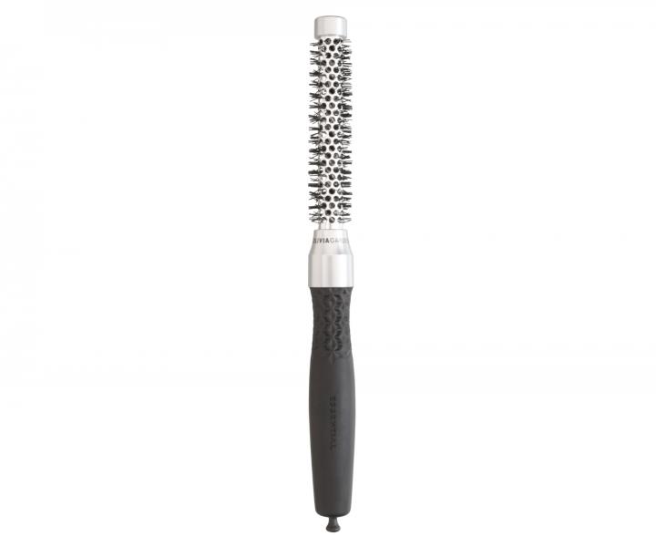 Kulatý foukací kartáč Olivia Garden Blowout Classic Silver