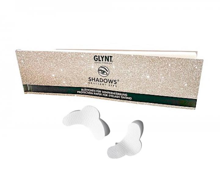 Ochranné papírky pod oči při barvení řas Glynt Shadows Brilliant Eyes Protection Paper - 96 ks
