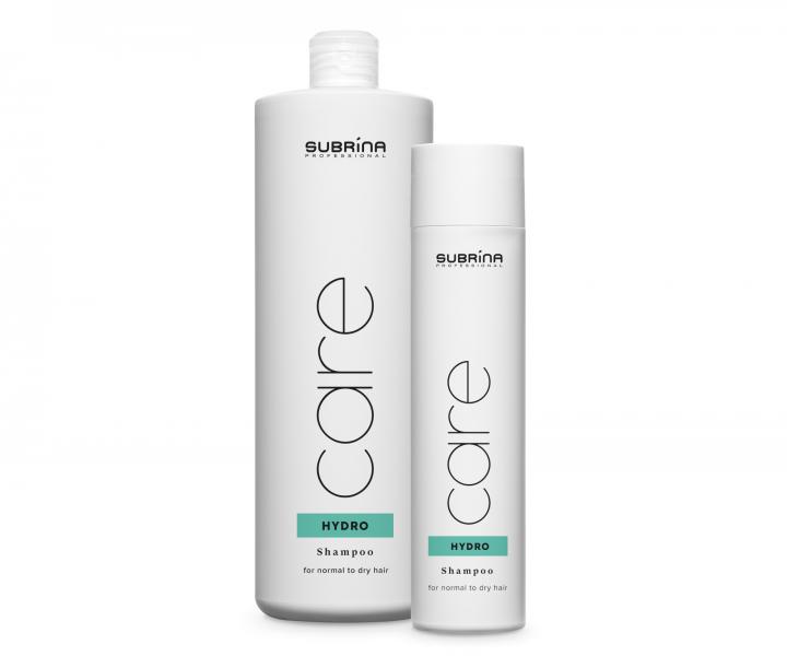 Hydratační šampon Subrina Professional Care Hydro - 1000 ml + šampon 250 ml zdarma