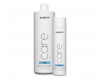 Objemový micelární šampon Subrina Professional Care Pure Micellar - 1000 ml + šampon 250 ml zdarma