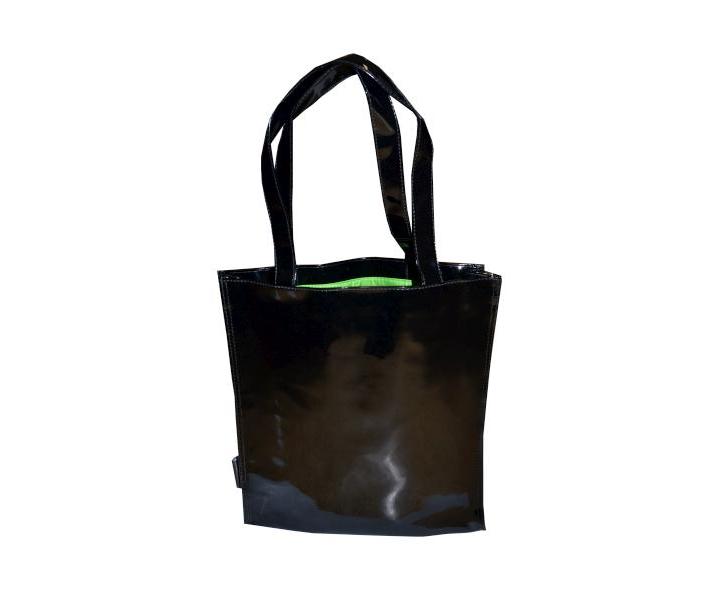Lesklá taška přes rameno Loréal Inoa 34,5 x 32 x 6 cm - černá