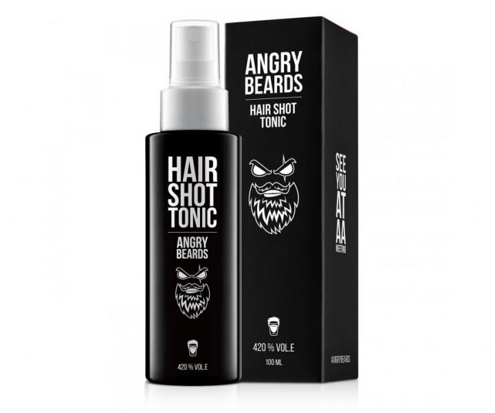 Osvěžující tonikum na vlasy Angry Beards Hair Shot Tonic  - 100 ml