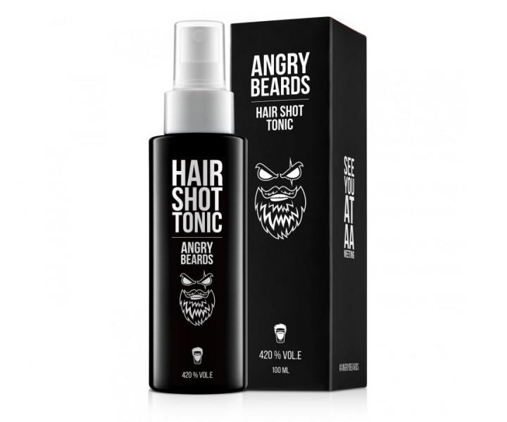 Osvujc tonikum na vlasy Angry Beards Hair Shot Tonic  - 100 ml