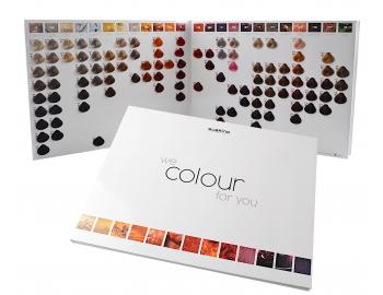 Vlasový vzorník barev Subrina Professional Colour Chart