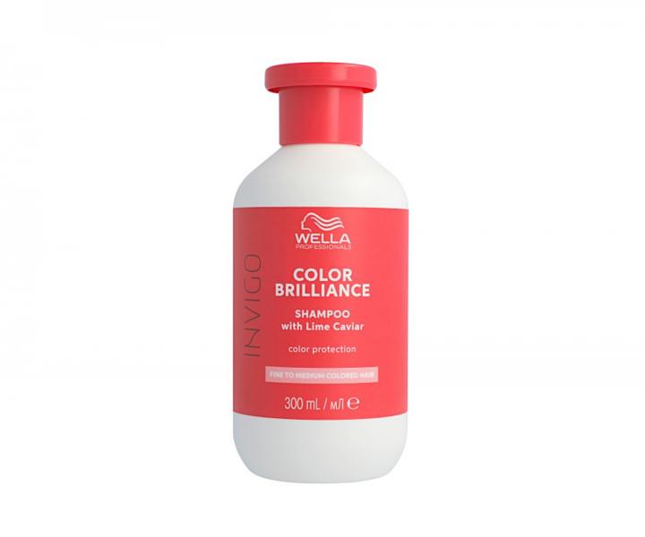 ampon pro jemn a normln barven vlasy Wella Professionals Invigo Color Brilliance Fine