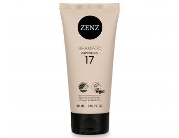 Hydratan a zmkujc ampon pro kudrnat a such vlasy Zenz Cactus No. 17 - 50 ml