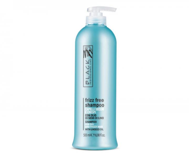 �ampon pro krepat� a nepoddajn� vlasy Black Anti-frizz - 500 ml