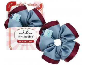 Ozdobn� spir�lov� gumi�ka Invisibobble Sprunchie Kaleidoscope Midnight Mirage - modro-v�nov�