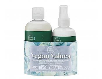 Drkov sada pro hydrataci suchch vlas Paul Mitchell Tea Tree Vegan Values Soothing Hydration Duo