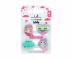 D�tsk� vesel� sk�ipe�ky do vlas� Invisibobble Clipstar - 4 ks - mo�sk� panny, mu�le a duhov� srd��ko