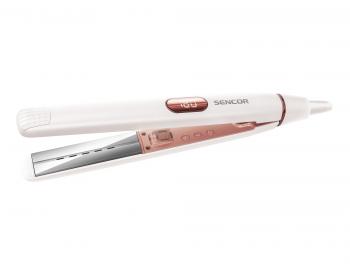 Žehlička na vlasy Sencor SHI 4400GD  - perleťová bílá/růžová