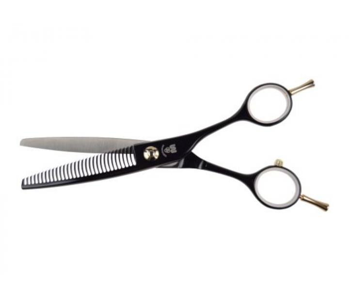Efilační nůžky Matsuzaki VSG Black 6030 - 30 zubů, 6,3"