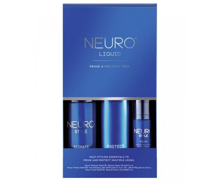 Drkov sada pro ochranu vlas ped teplem Paul Mitchell Neuro Prime & Protect Trio