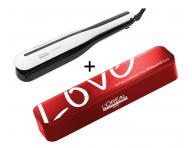 Parní žehlička na vlasy Loréal SteamPod 3.0 - bílá + pouzdro na žehličku Loréal SteamPod ZDARMA