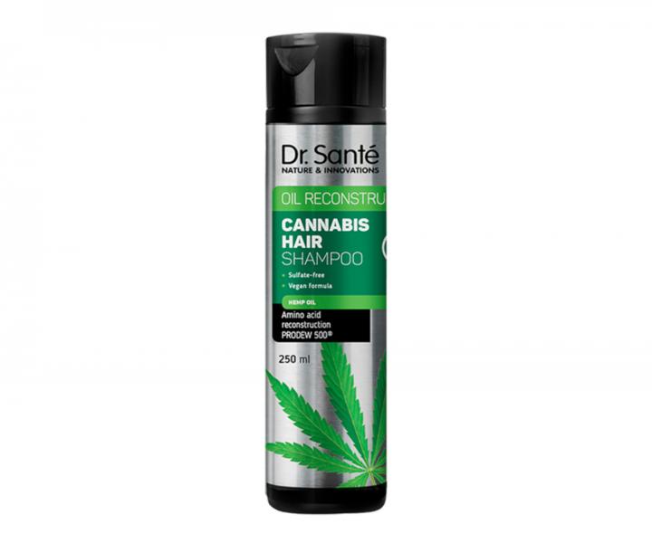 ampon pro slab a pokozen vlasy Dr. Sant Cannabis Hair - 250 ml