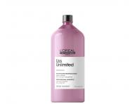 Uhlazující šampon pro nepoddajné vlasy Loréal Professionnel Serie Expert Liss Unlimited - 1500 ml