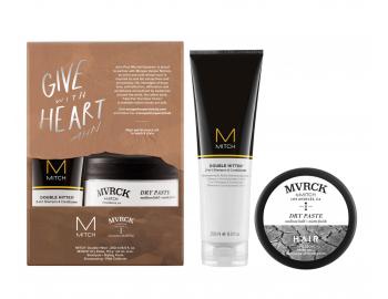 Drkov sada pro mue Paul Mitchell Maverick Wash & Style - kolekce Give with Heart