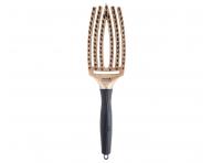 Kartáč Olivia Garden Fingerbrush Combo Medium Trinity Edition - zlatý