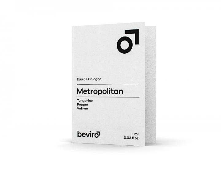 Kolínská voda Beviro Metropolitan (Wild Focus) - 1 ml - vzorek