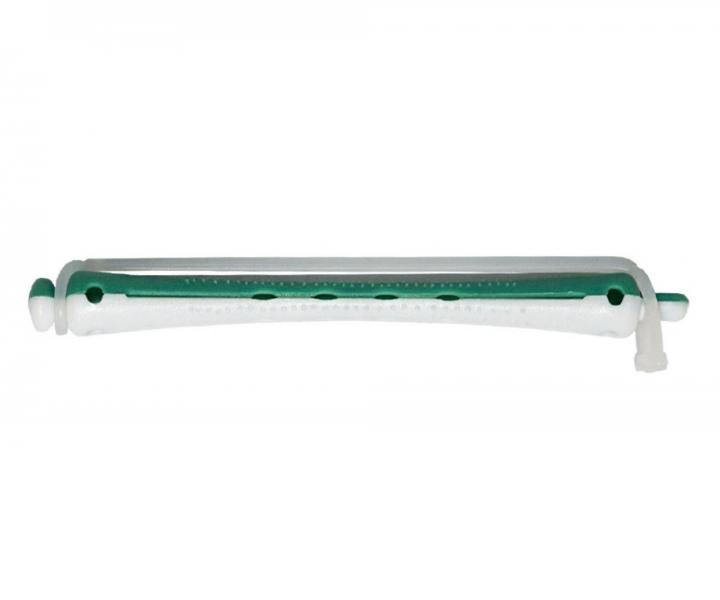 Plastov� nat��ky na trvalou Duko 1161 - pr. 6 mm, 12 ks, zeleno-b�l�