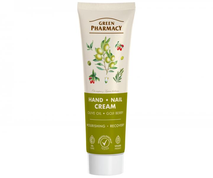 Krm na ruce a nehty s olivovm olejem a goji Green Pharmacy - 100 ml