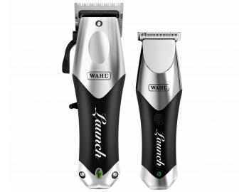 Profesionln set sthacho a konturovacho strojku Wahl Launch Combo 3028732 - erno-stbrn