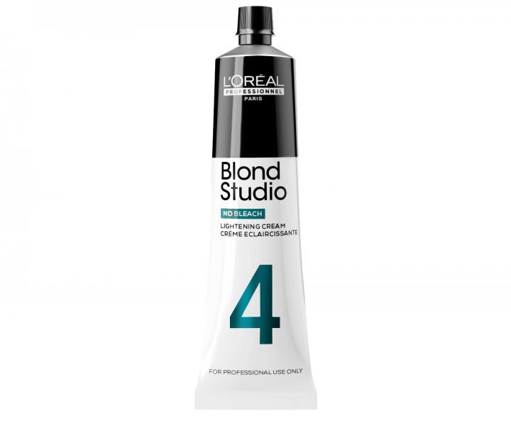 Zesv�tluj�c� kr�m na vlasy Lor�al Professionnel Blond Studio No Bleach Lightening Cream 4 - 60 ml