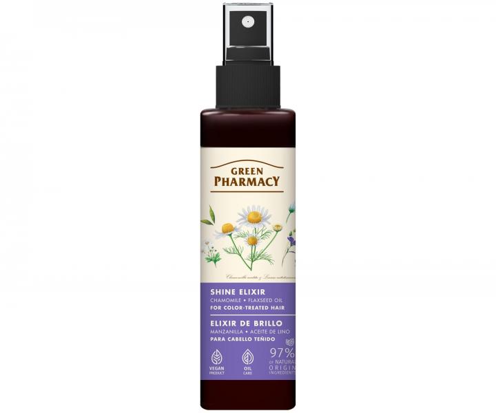 Bezoplachov� sprej pro barven� vlasy Green Pharmacy Elixir - 150 ml