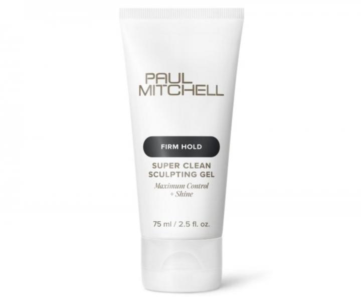 Tvaruj�c� gel na vlasy s pevnou fixac� Paul Mitchell Firm Hold Super Clean Sculpting Gel - 75 ml
