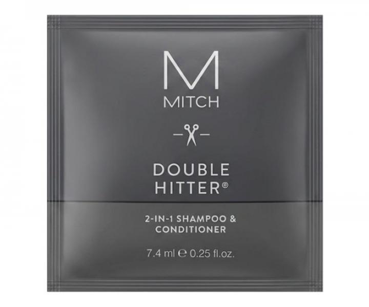 Pe�uj�c� �ampon a p��e Paul Mitchell Mitch Double Hitter - 7,4 ml