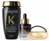 Revitaliza�n� hydrata�n� �ada pro st�rnouc� vlasy K�rastase Chronologiste - sada - �ampon + s�rum + gumi�ka zdarma