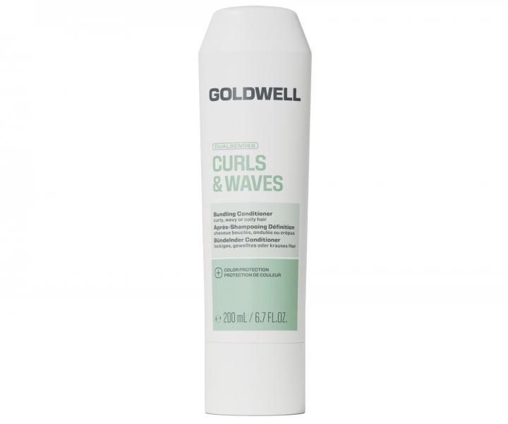 Hydrata�n� kondicion�r pro vlnit� a kudrnat� vlasy Goldwell Dualsenses Curls & Waves Bundling Conditioner - 200 ml