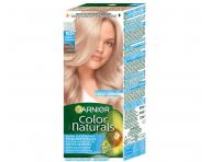 Permanentn zesvtlujc barva na vlasy Garnier Color Naturals - 102+ mraziv stbrn