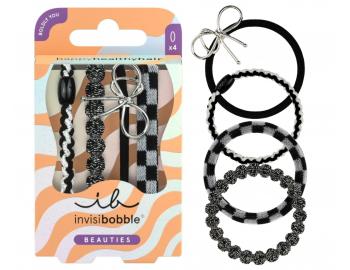 Sada ozdobn�ch gumi�ek Invisibobble Beauties Rodeo Grunge - 4 ks