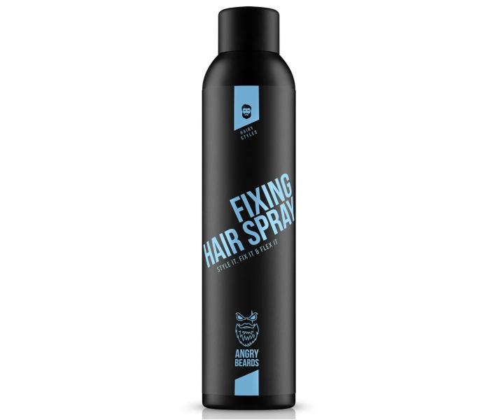 Pánský fixační lak na vlasy Angry Beards Hairy Styles Fixing Hair Spray - 300 ml